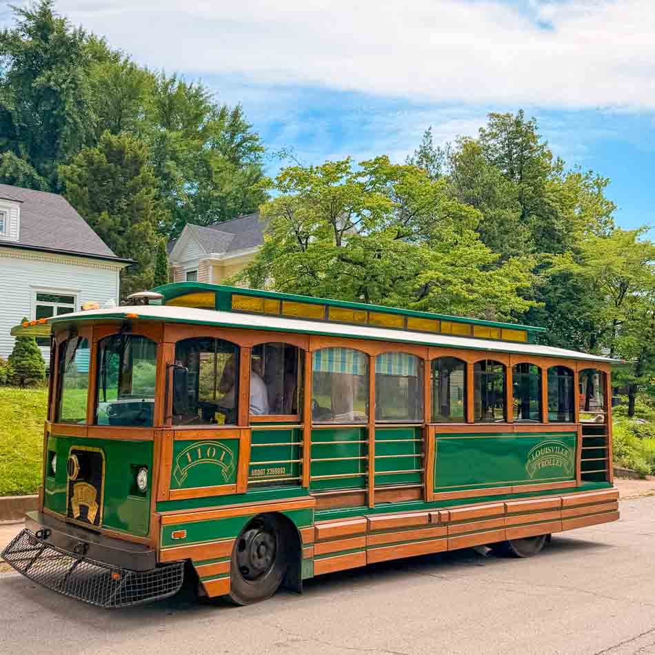 Louisville's historic Toonerville Trolley, now operated by Old Fashioned Express trolley company