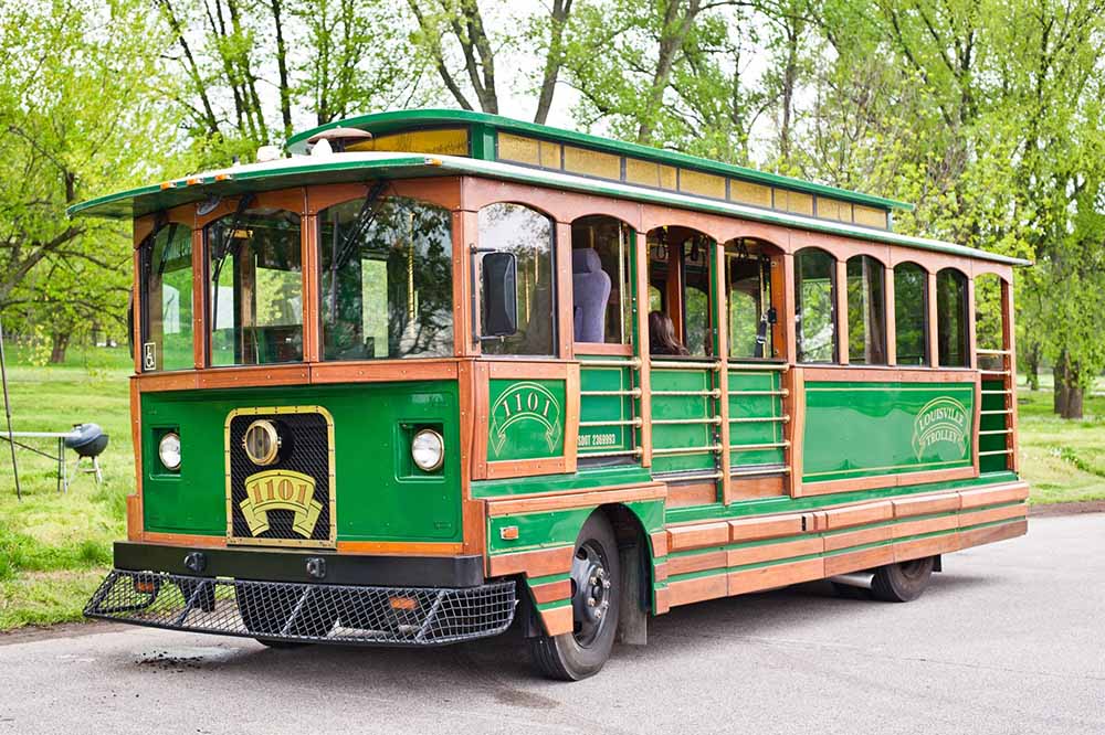 The historic Toonerville Trolley, Louisville's oldest trolley